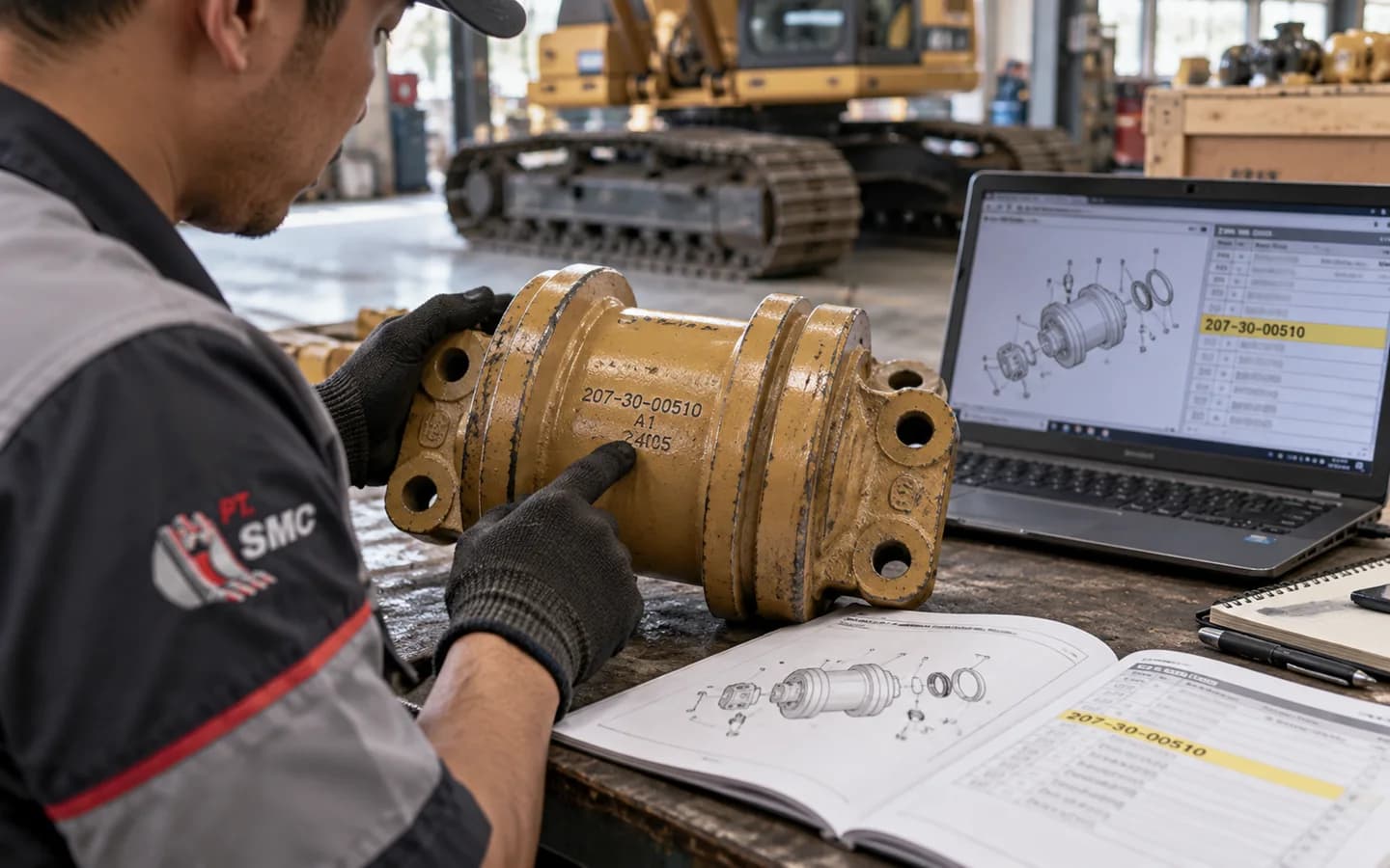 Cara Cek Part Number Sparepart Alat Berat sebelum Order