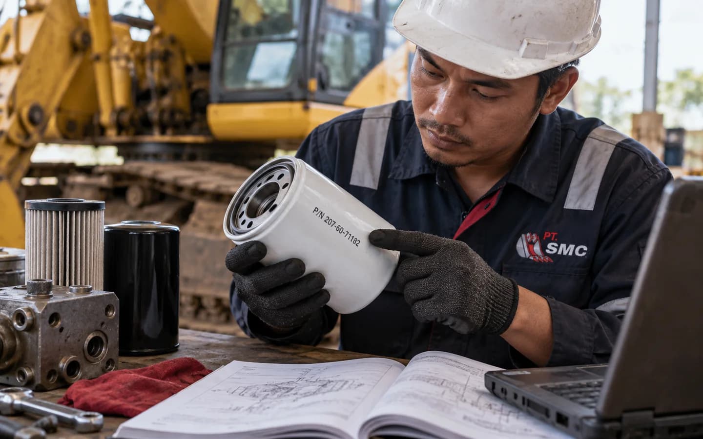 Cara Cek Part Number Hydraulic Oil Sebelum Memesan