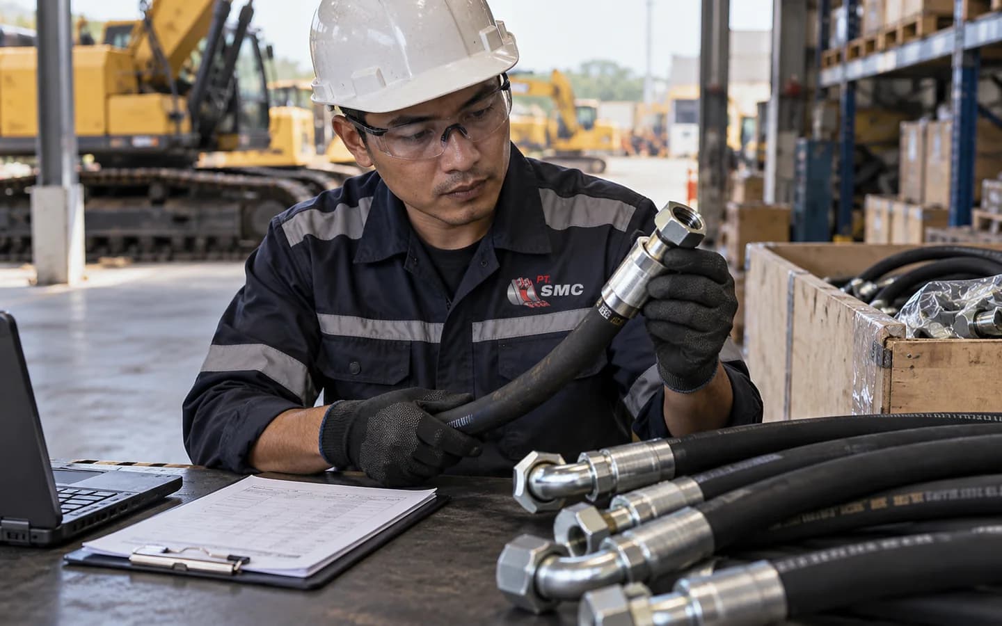 Checklist Inspeksi Hydraulic Hose untuk Mekanik Lapangan