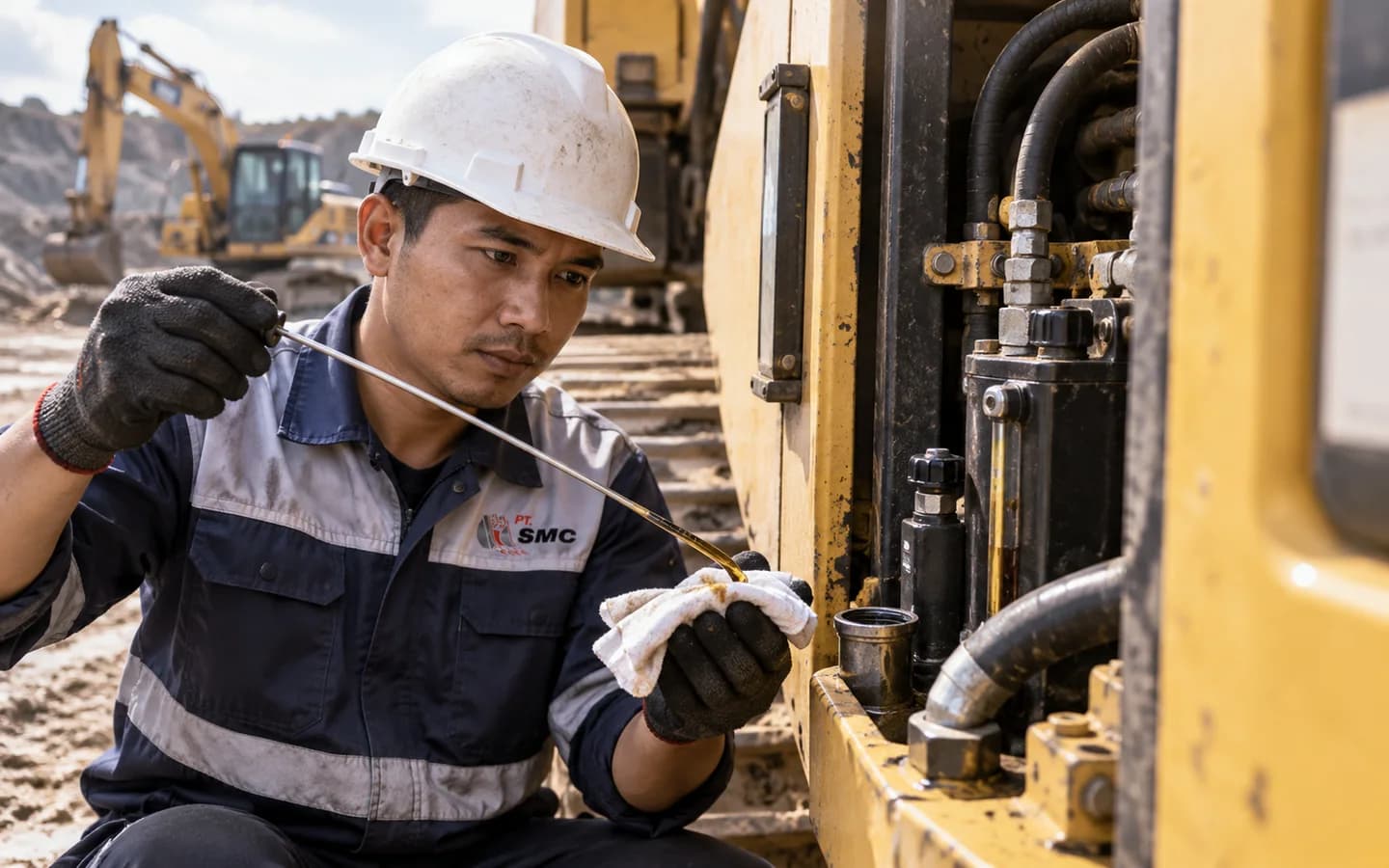 Checklist Inspeksi Hydraulic Oil untuk Mekanik Lapangan