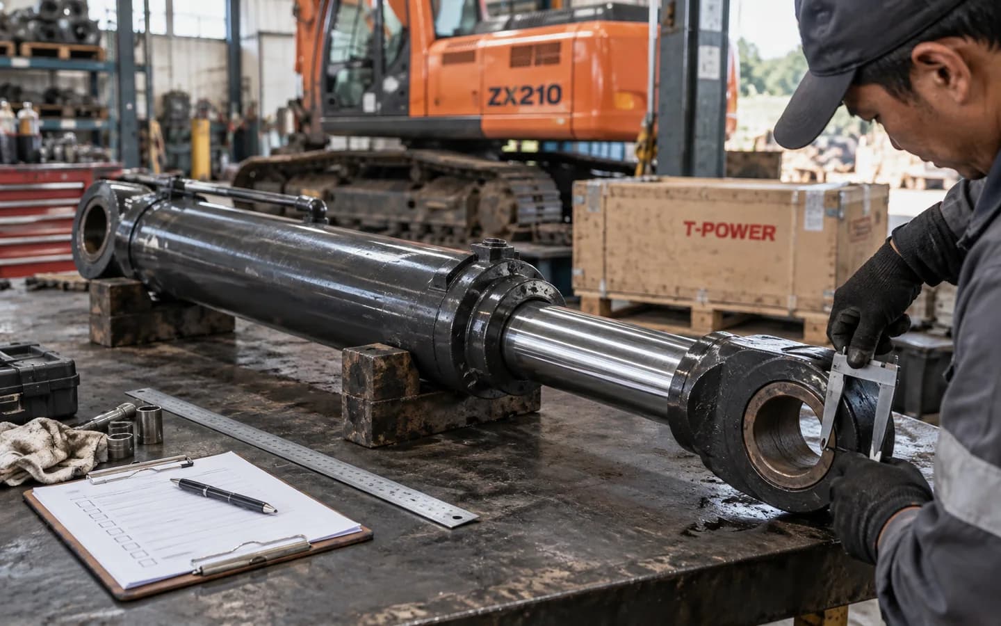 Arm Cylinder Hitachi ZX210: Ukuran, Kode Part, dan Checklist Pesanan