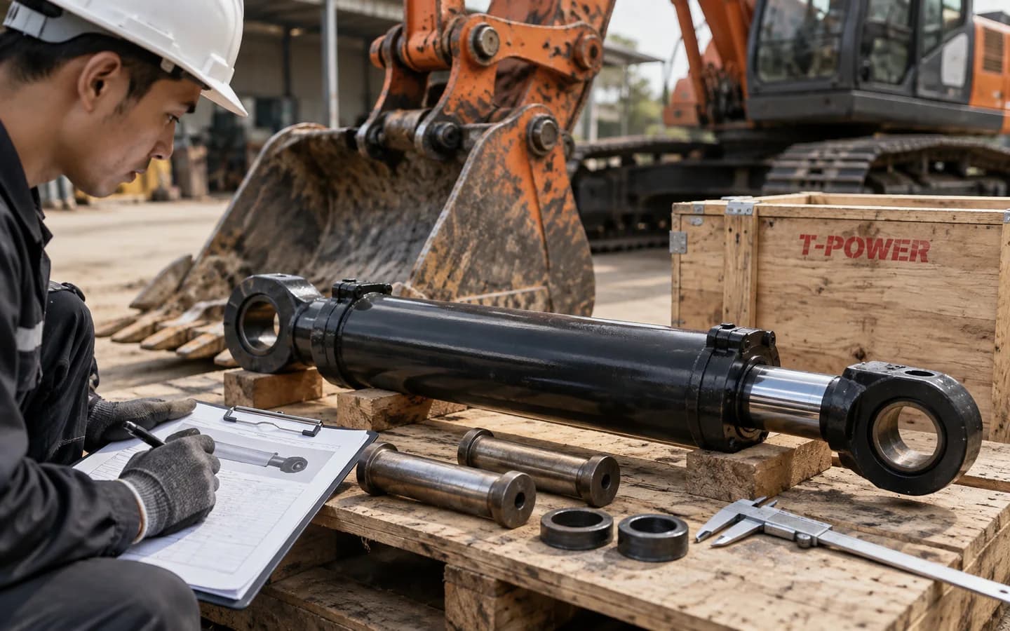 Bucket Cylinder Hitachi ZX210: Ukuran, Kode Part, dan Checklist Pesanan