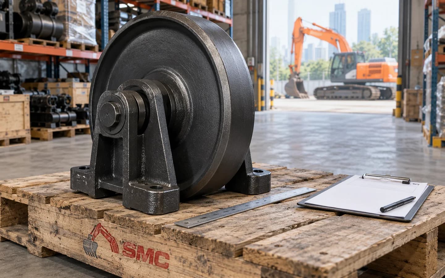 Idler Hitachi ZX210: Ukuran, Kode Part, dan Checklist Pesanan