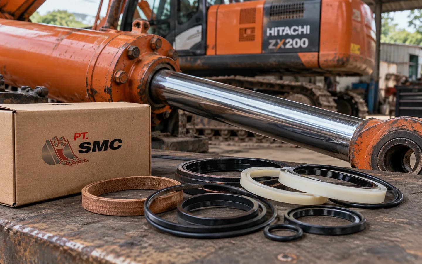 Seal Kit Cylinder Hitachi ZX200: Ukuran, Kode Part, dan Checklist Pesanan