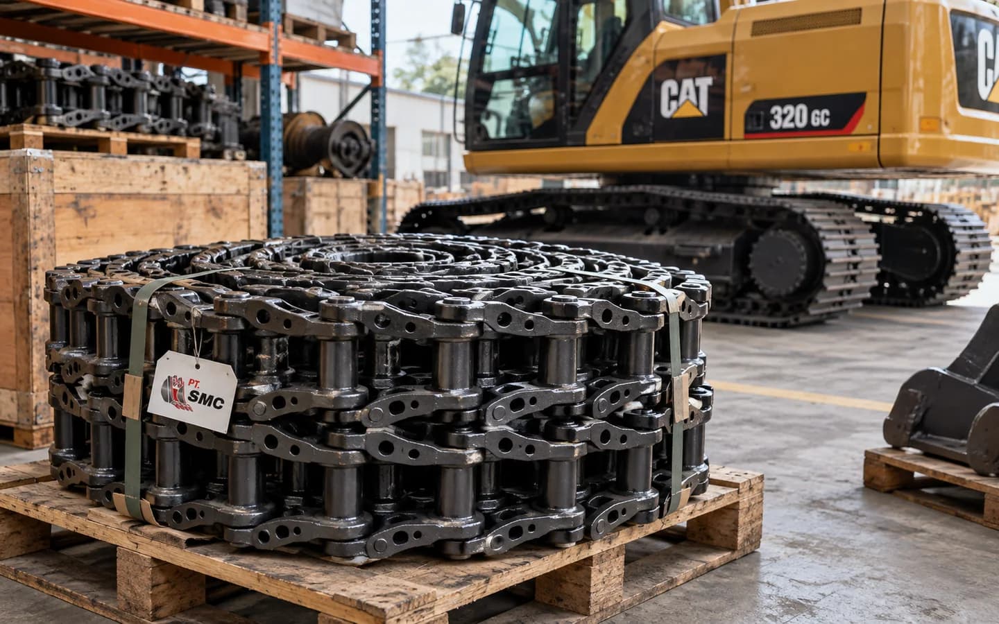 Track Link Assy Caterpillar 320 GC: Ukuran, Kode Part, dan Checklist Pesanan