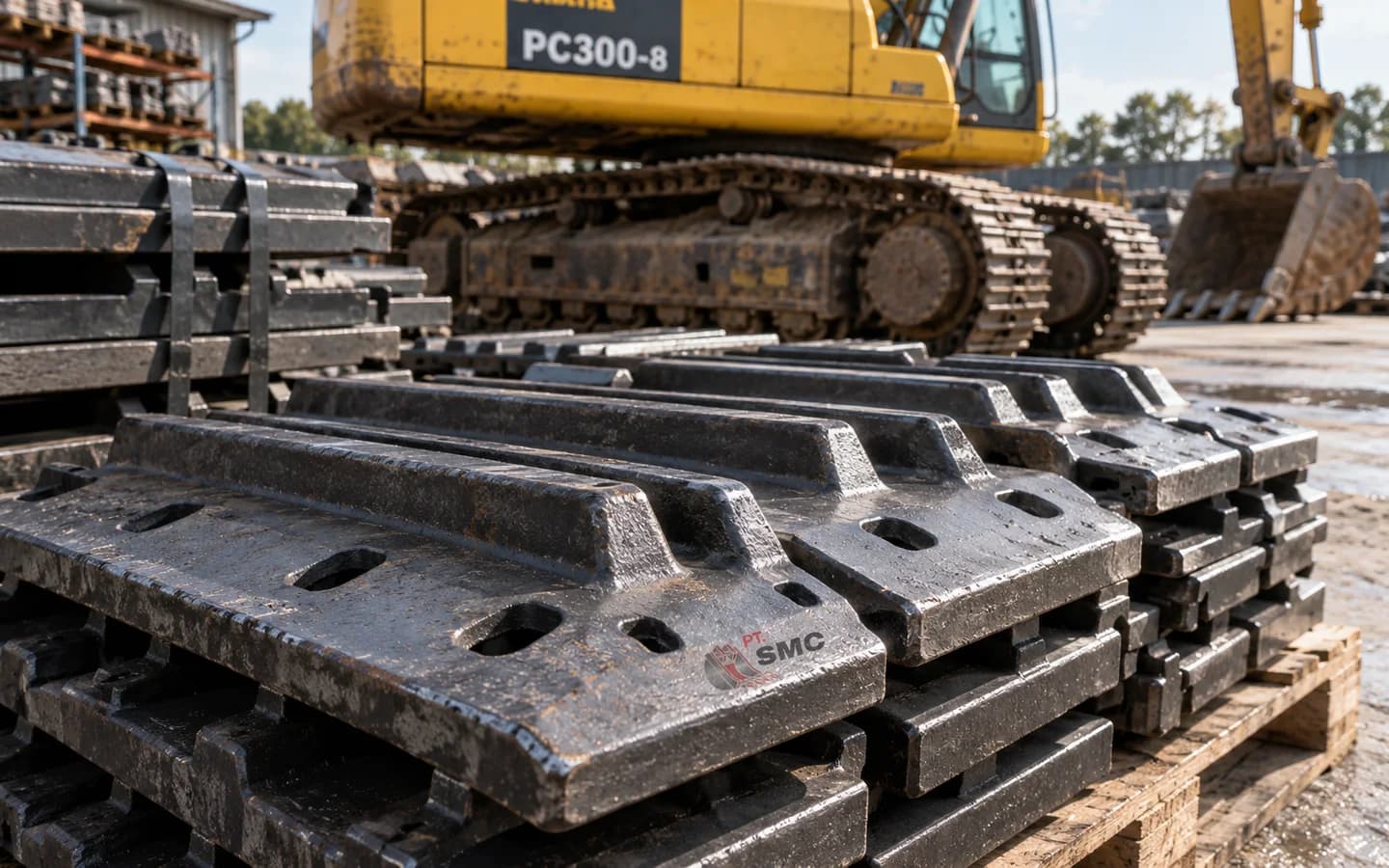 Track Shoe Komatsu PC300-8: Ukuran, Kode Part, dan Checklist Pesanan