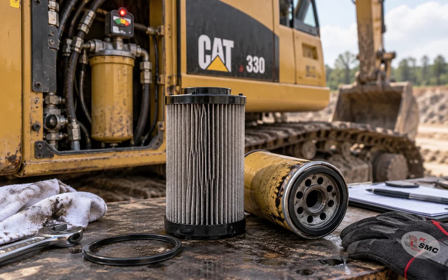 Hydraulic Filter Caterpillar 330 Bermasalah: Gejala dan Pemeriksaan Awal