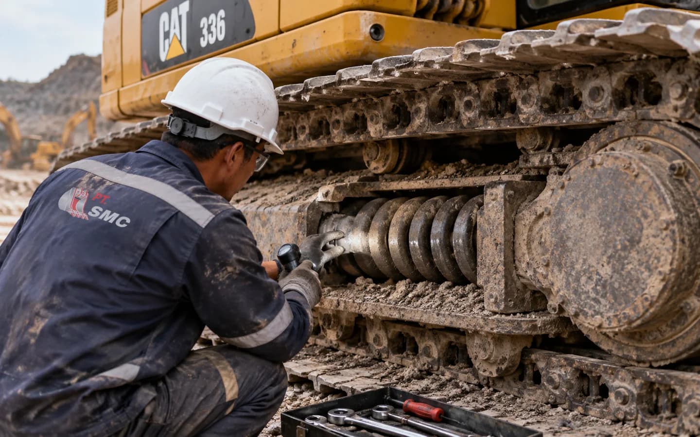Recoil Spring Caterpillar 336 Bermasalah: Gejala dan Pemeriksaan Awal