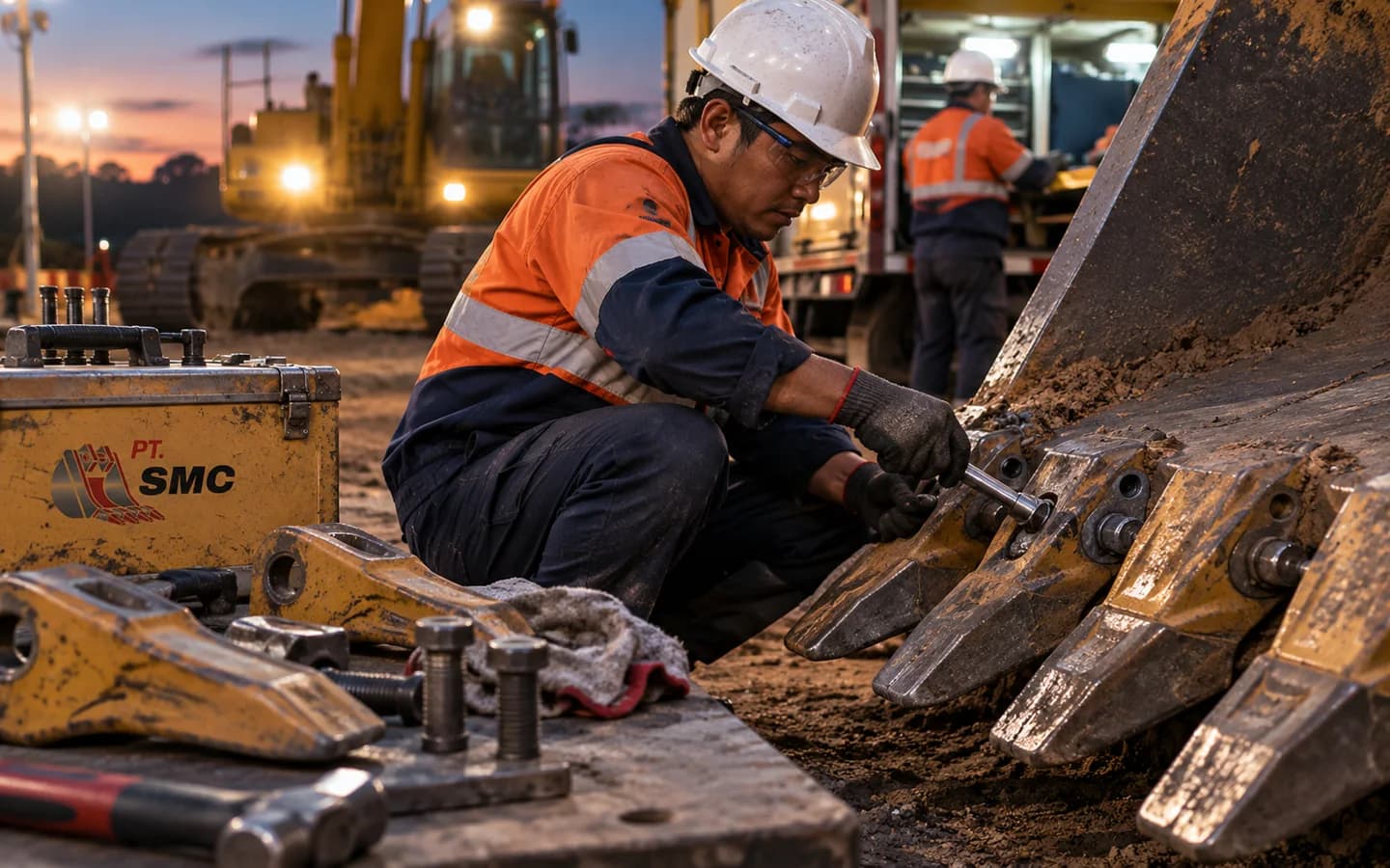 Perawatan Sparepart Alat Berat untuk Kondisi Operasi dua shift