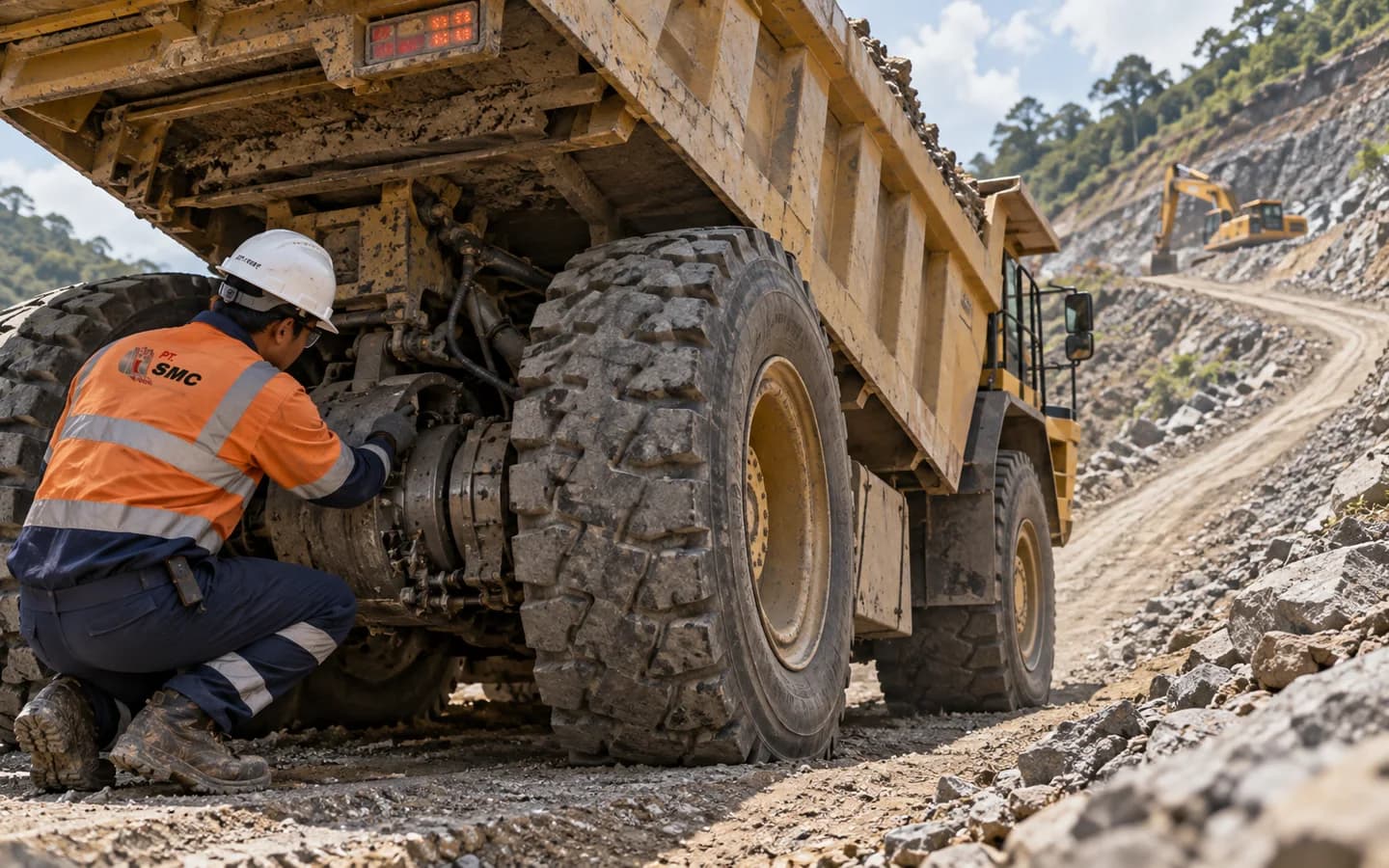 Perawatan Sparepart Alat Berat untuk Kondisi Tanjakan