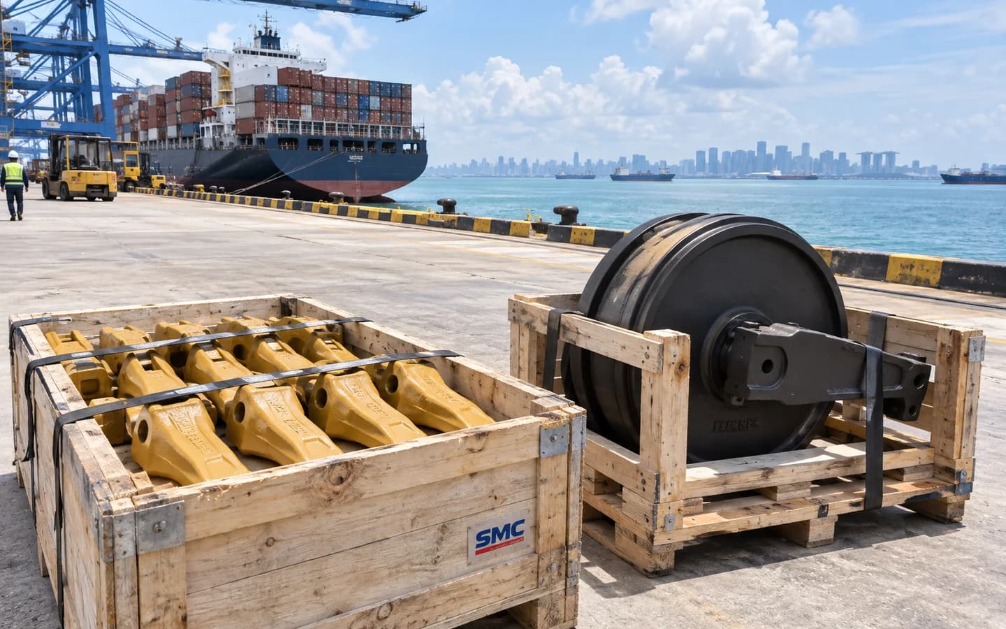 Sparepart Alat Berat Batam: Kapal Kargo ke Batu Ampar, Kargo Udara, dan Cara Order