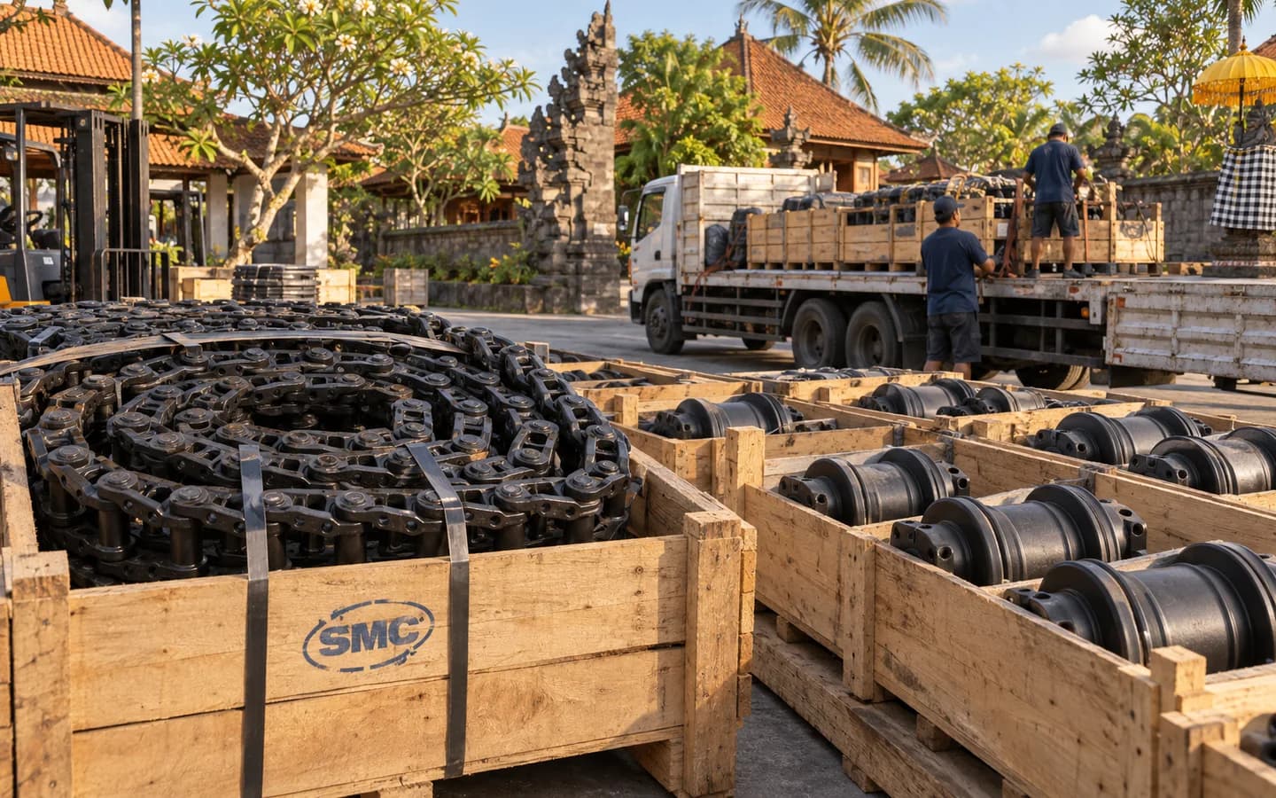 Sparepart Alat Berat Denpasar: Kirim ke Bali via Ketapang-Gilimanuk, 3-5 Hari