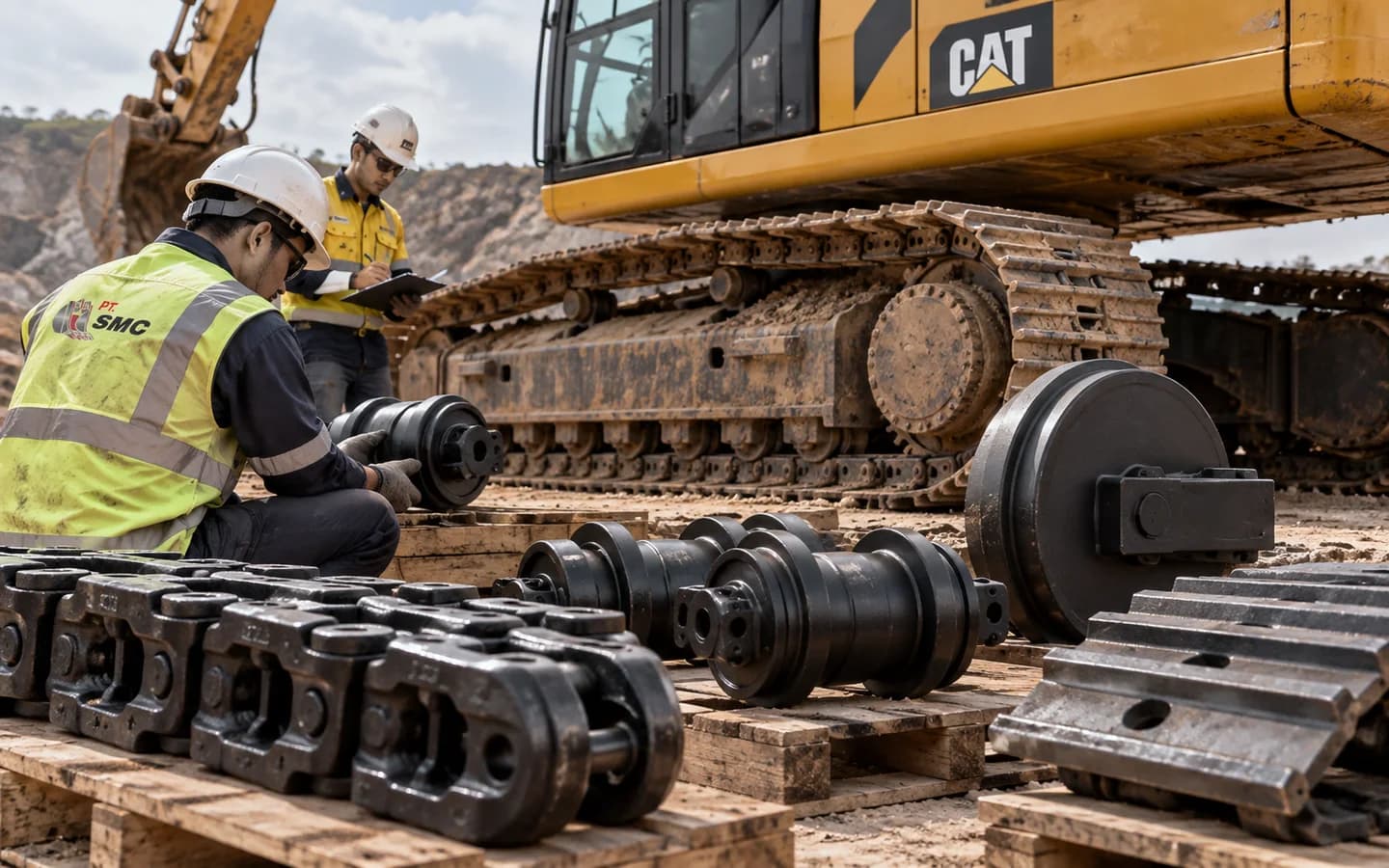 Panduan Sparepart Undercarriage Caterpillar 330 dan 336
