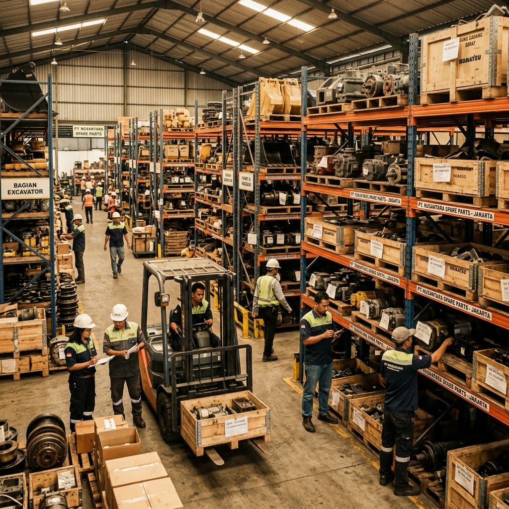 Tips Membeli Sparepart Undercarriage Alat Berat di Jakarta