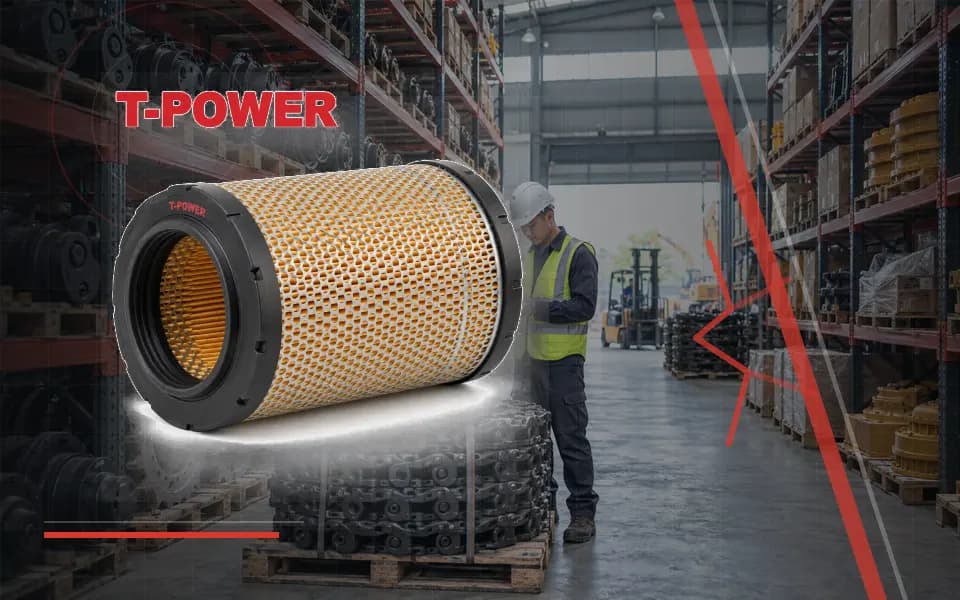 Air Filter Sany SY215 Bermasalah: Gejala dan Pemeriksaan Awal