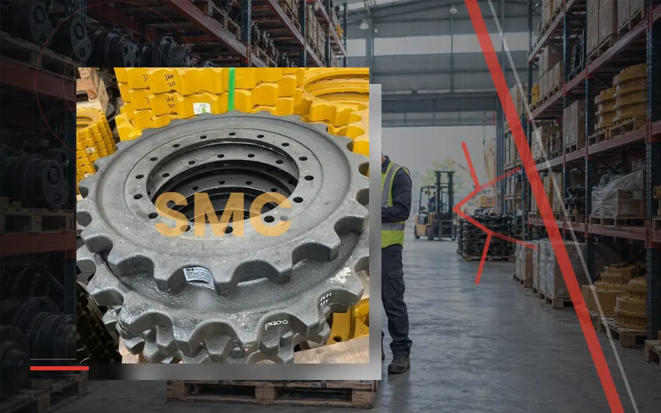 Sprocket Doosan DX225 Bermasalah: Gejala dan Pemeriksaan Awal
