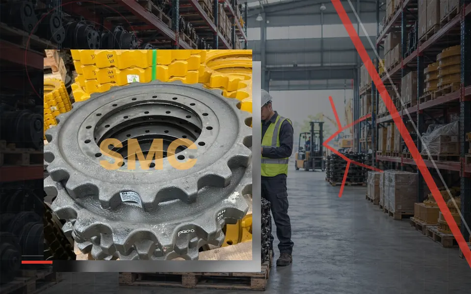 Sprocket Kobelco SK200 Bermasalah: Gejala dan Pemeriksaan Awal