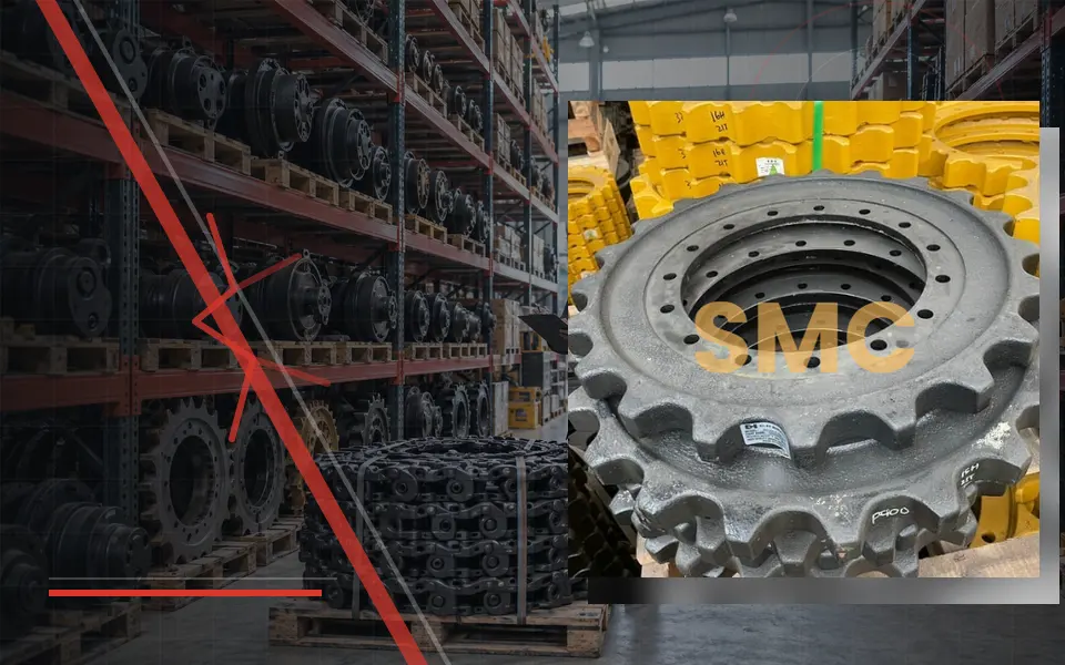 Sprocket XCMG XE215 Bermasalah: Gejala dan Pemeriksaan Awal