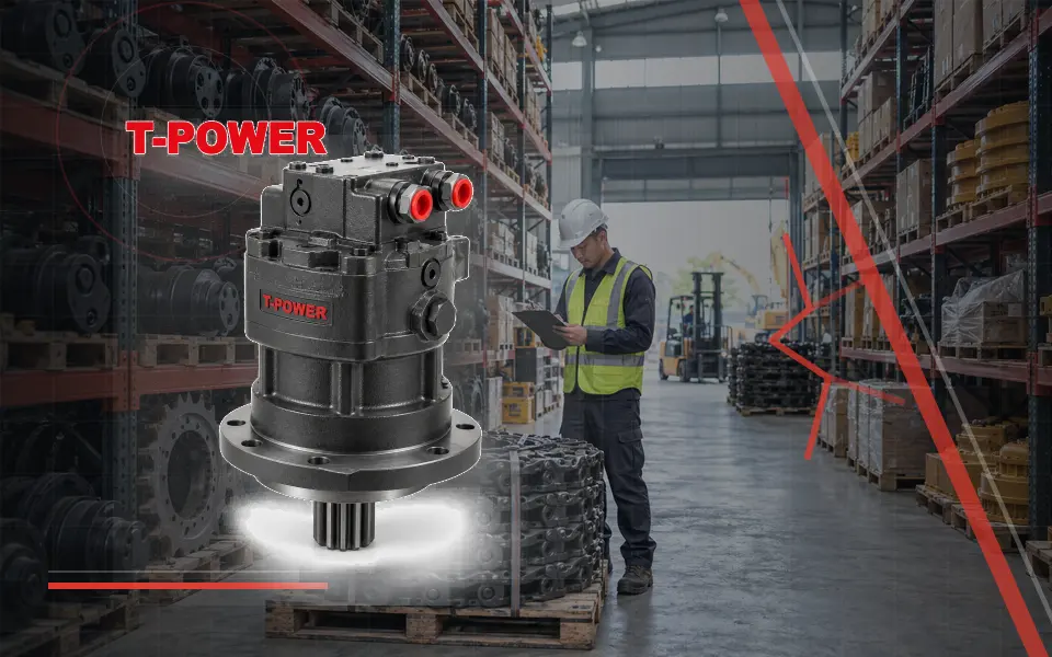 Swing Motor XCMG XE215 Bermasalah: Gejala dan Pemeriksaan Awal