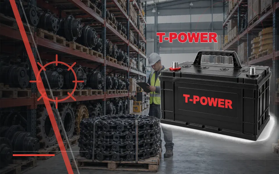 Battery / Aki Caterpillar 319: Ukuran, Kode Part, dan Checklist Pesanan