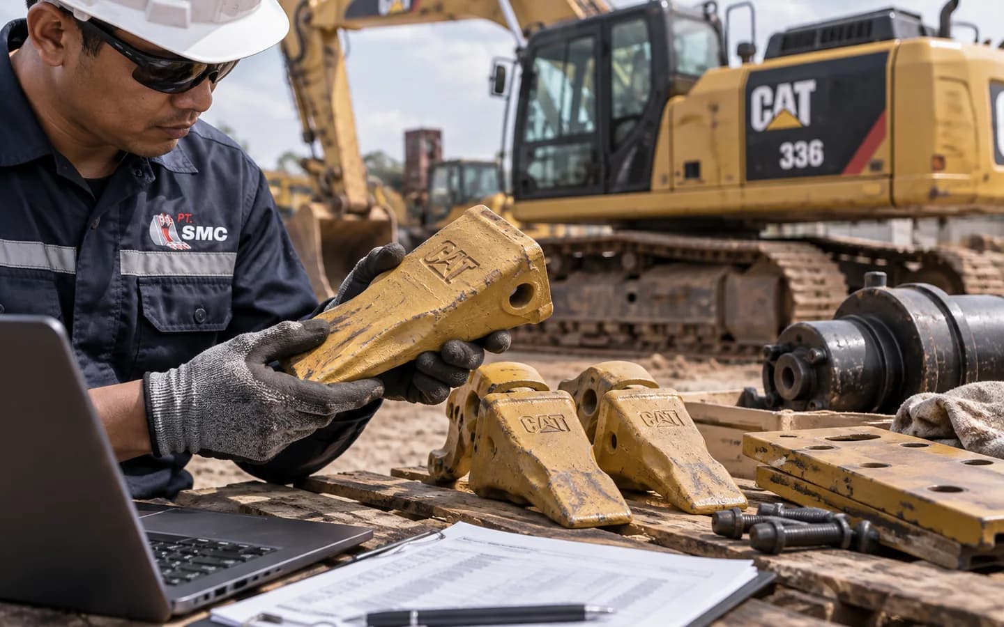 Cara Mencari Sparepart Caterpillar 336: Data Unit dan Part Number