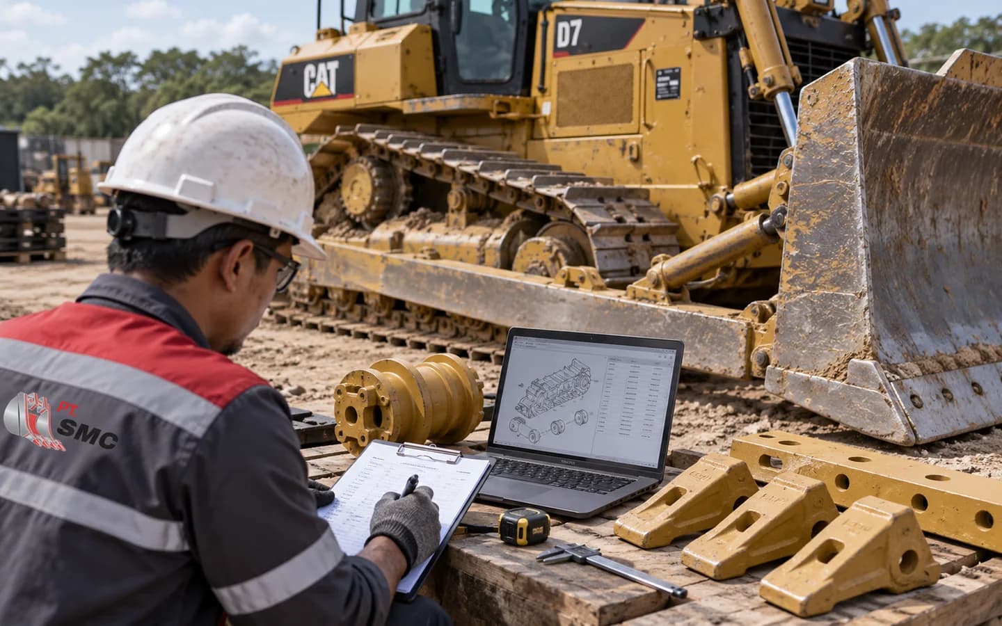 Cara Mencari Sparepart Caterpillar D7: Data Unit dan Part Number