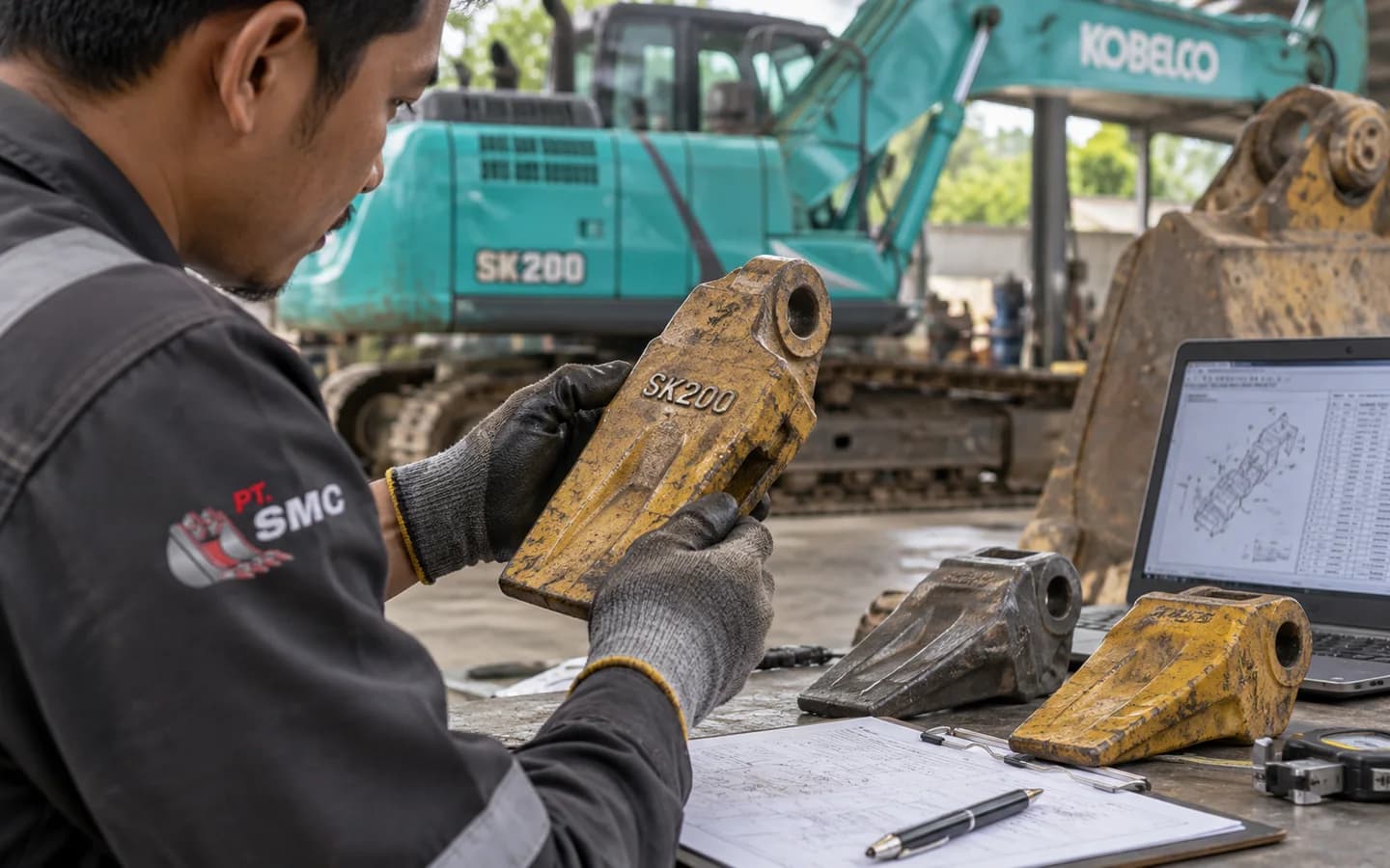 Cara Mencari Sparepart Kobelco SK200: Data Unit dan Part Number