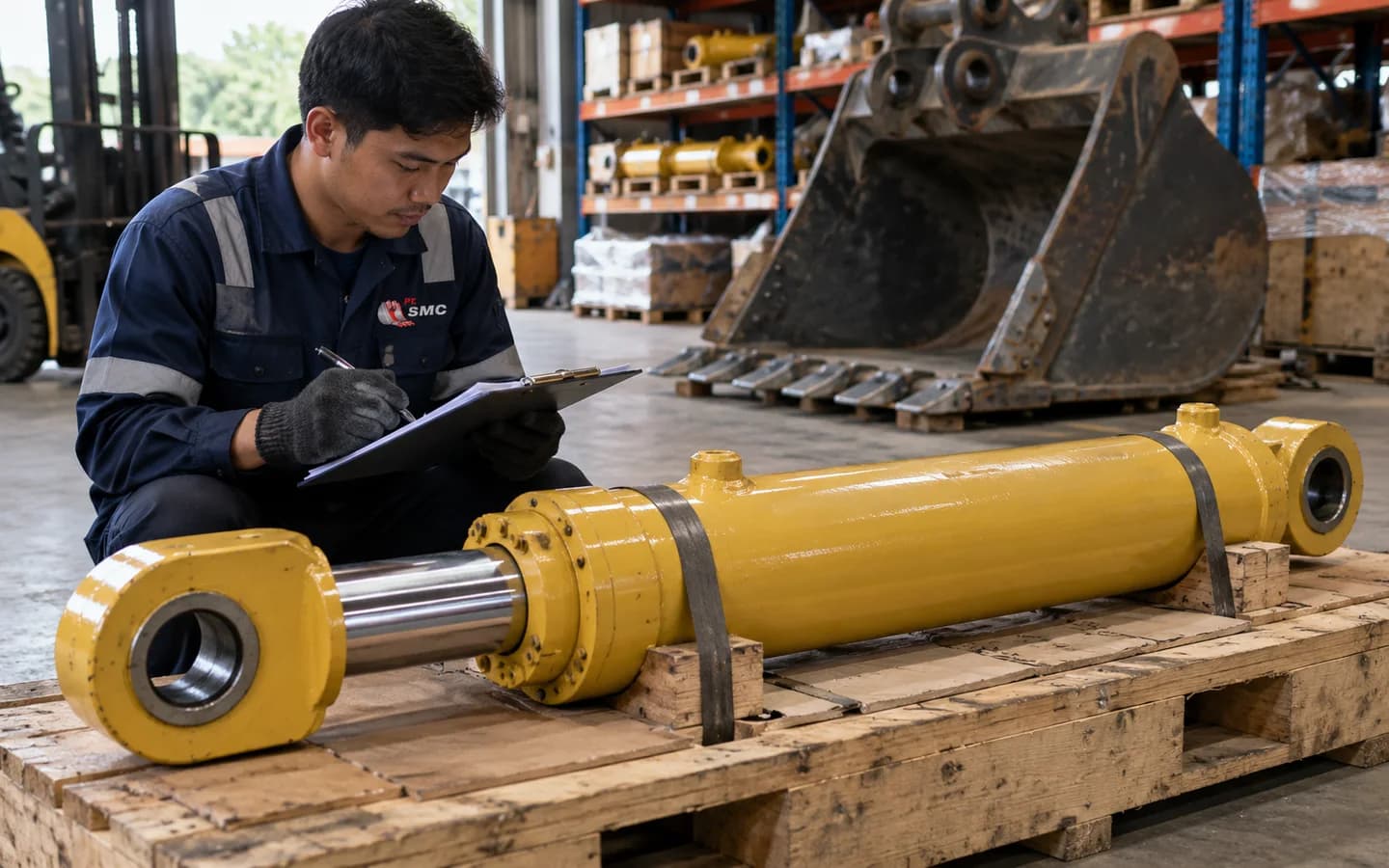 Cara Cek Part Number Bucket Cylinder Sebelum Memesan