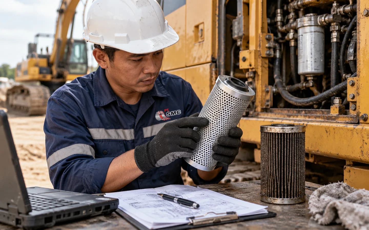 Cara Cek Part Number Hydraulic Filter Sebelum Memesan