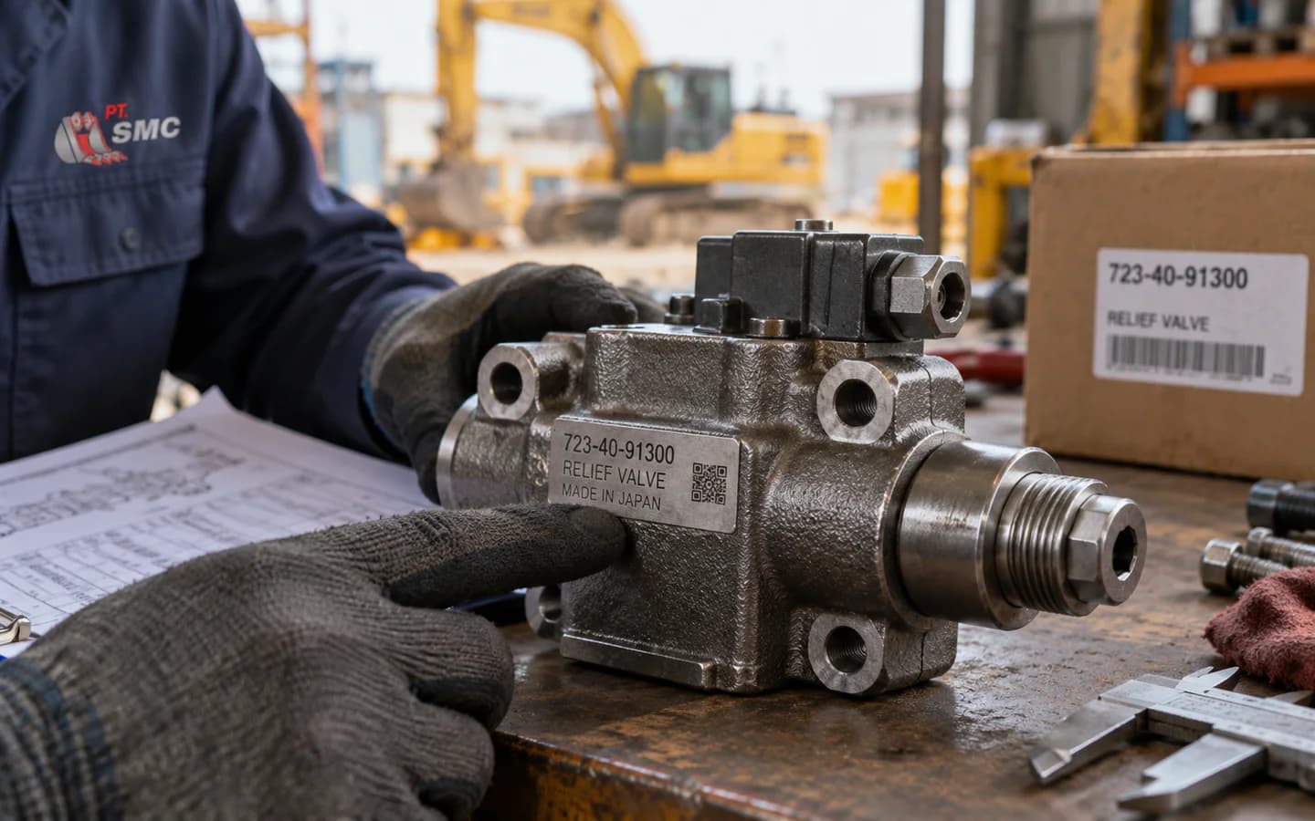 Cara Cek Part Number Relief Valve Sebelum Memesan