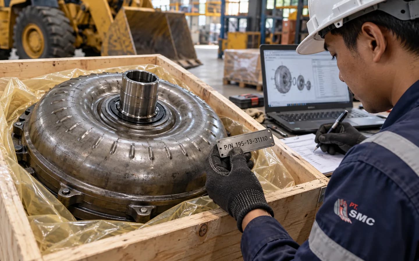 Cara Cek Part Number Torque Converter Sebelum Memesan