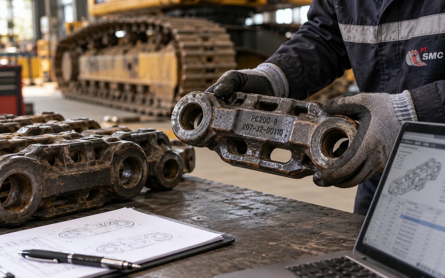 Cara Cek Part Number Track Link Sebelum Memesan