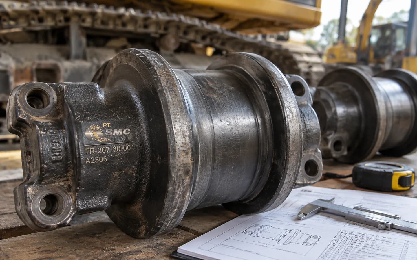 Cara Cek Part Number Track Roller Sebelum Memesan