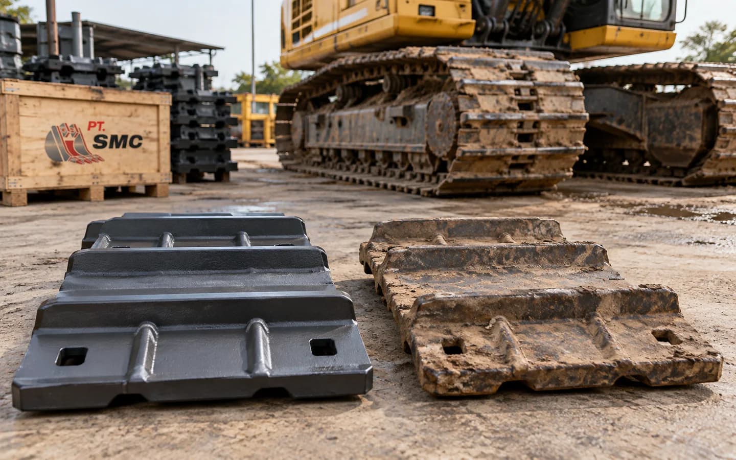 Cara Cek Part Number Track Shoe Swamp Sebelum Memesan
