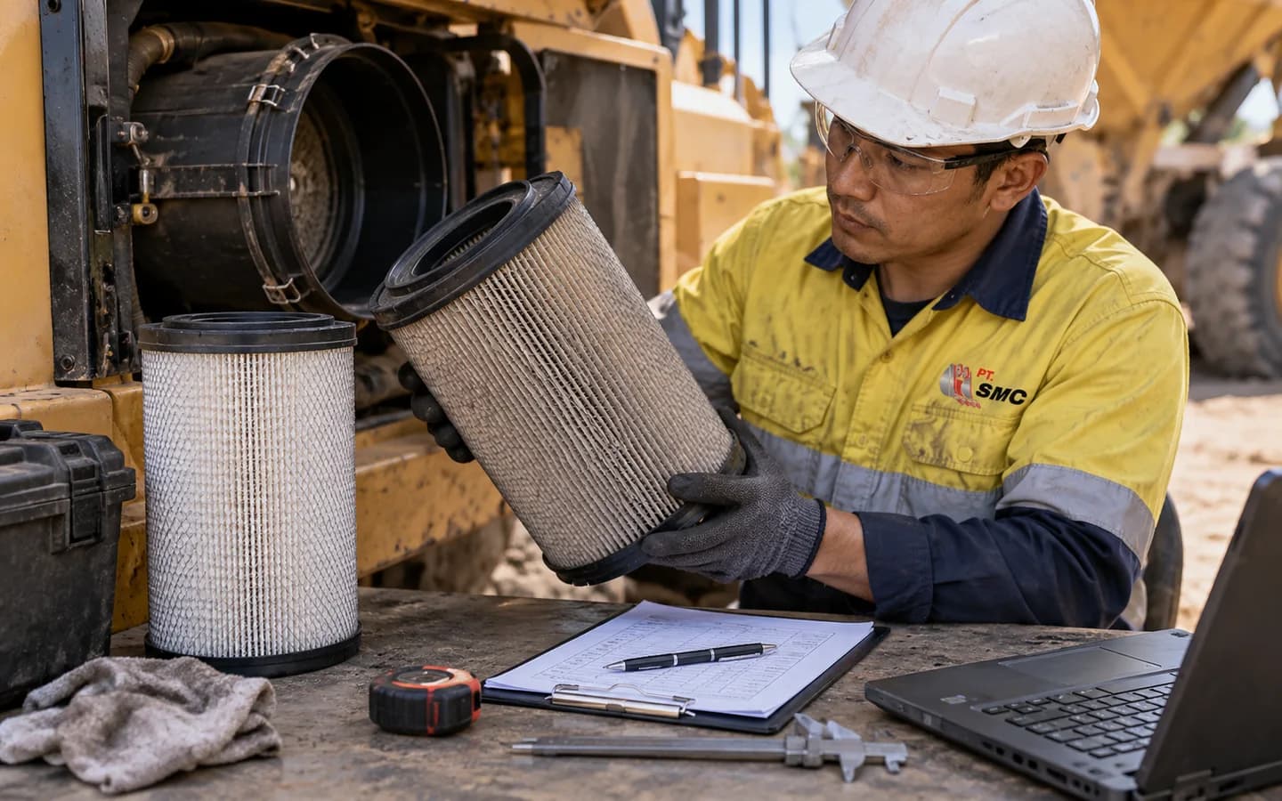 Checklist Inspeksi Air Filter untuk Mekanik Lapangan