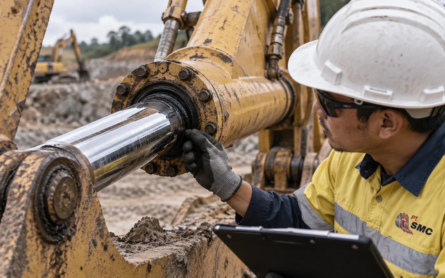 Checklist Inspeksi Arm Cylinder untuk Mekanik Lapangan