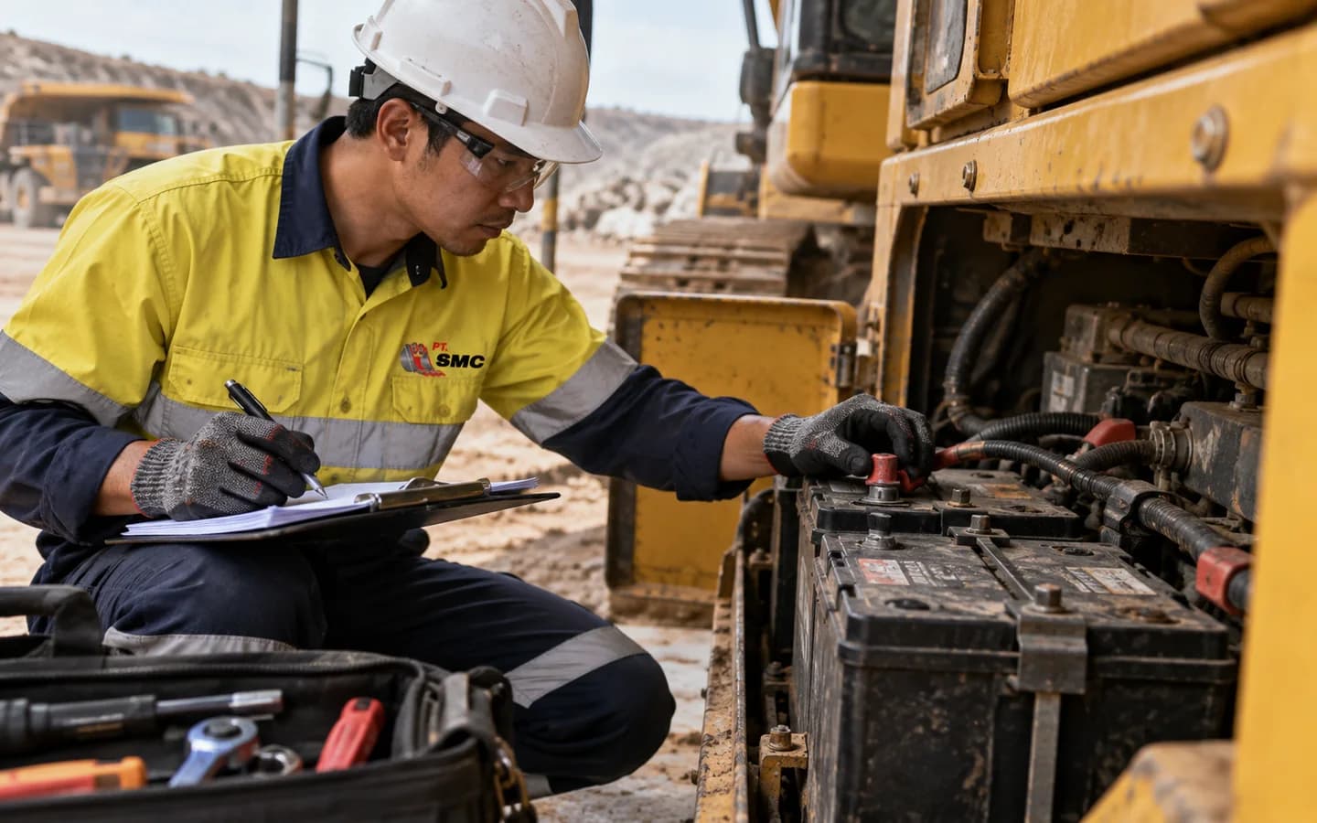 Checklist Inspeksi Battery atau Aki untuk Mekanik Lapangan