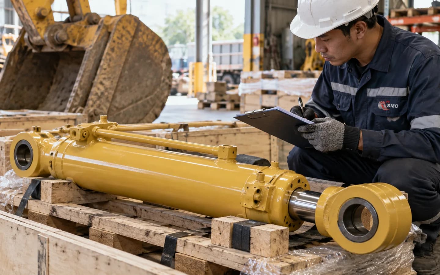 Checklist Inspeksi Bucket Cylinder untuk Mekanik Lapangan