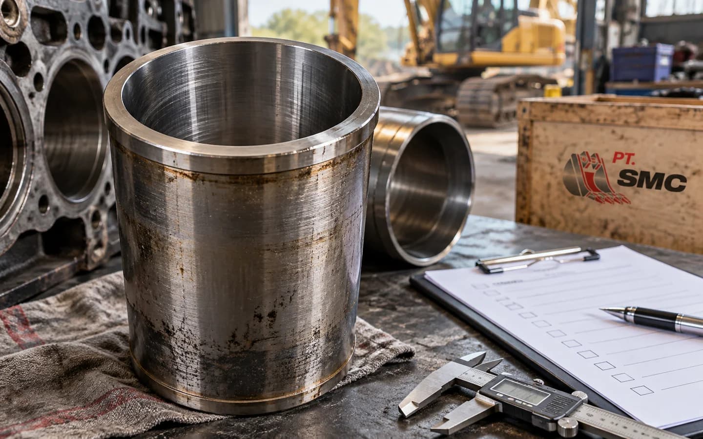 Checklist Inspeksi Cylinder Liner atau Boring untuk Mekanik Lapangan