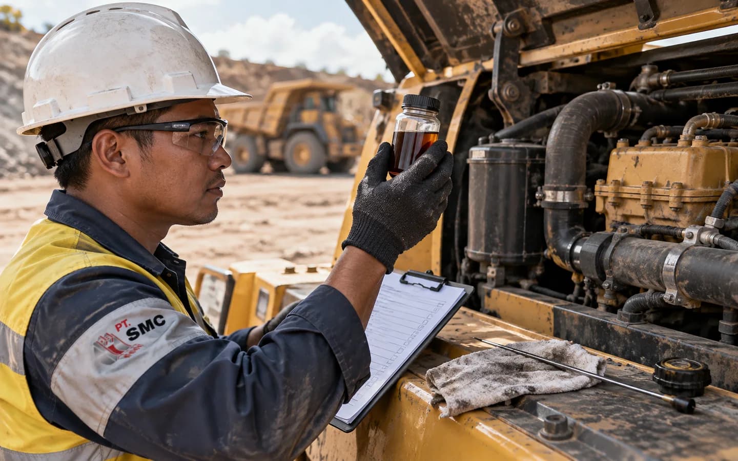 Checklist Inspeksi Engine Oil untuk Mekanik Lapangan