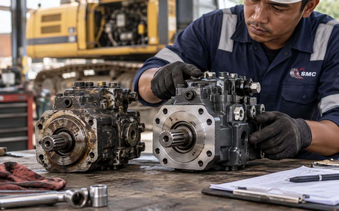 Checklist Inspeksi Hydraulic Pump untuk Mekanik Lapangan