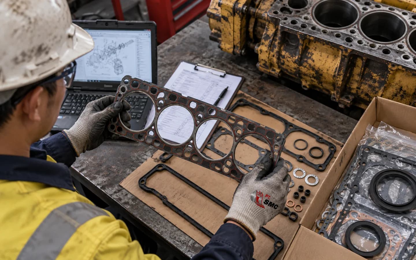 Checklist Inspeksi Overhaul Gasket Kit untuk Mekanik Lapangan