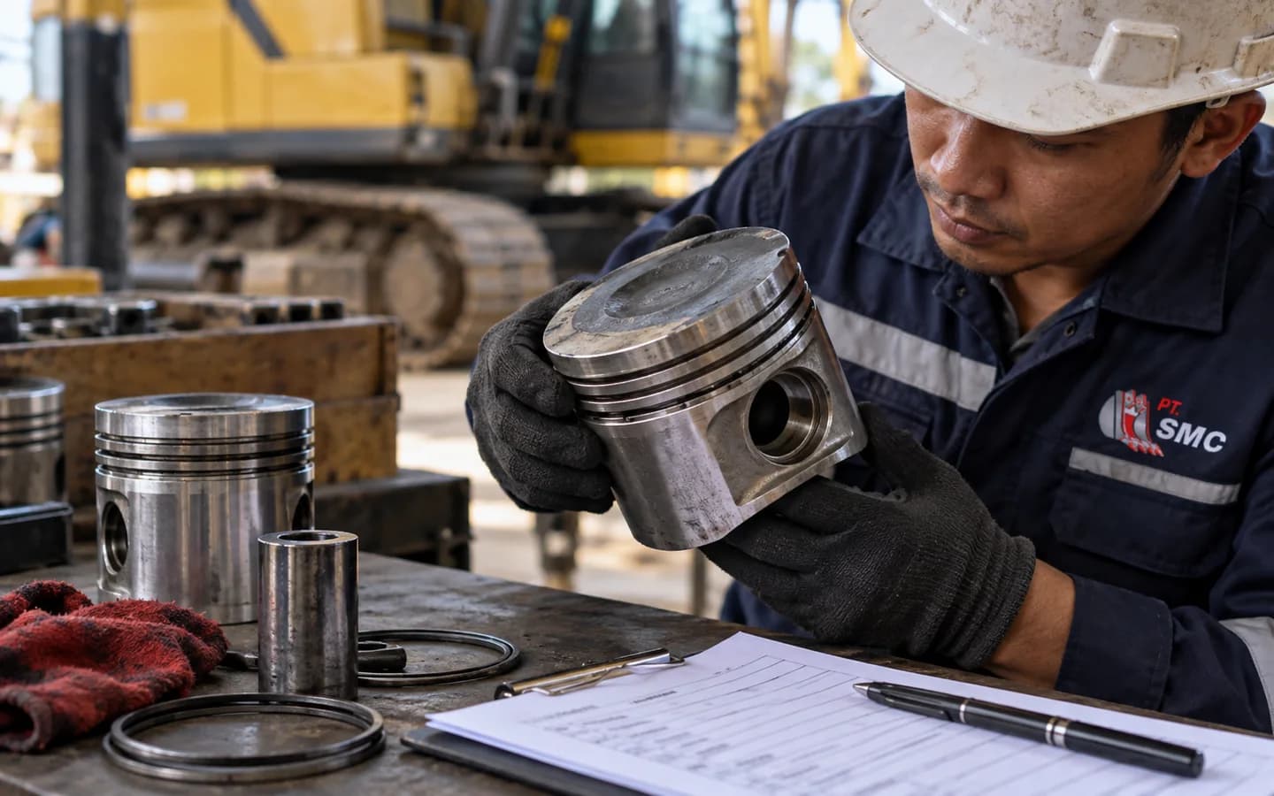 Checklist Inspeksi Piston untuk Mekanik Lapangan