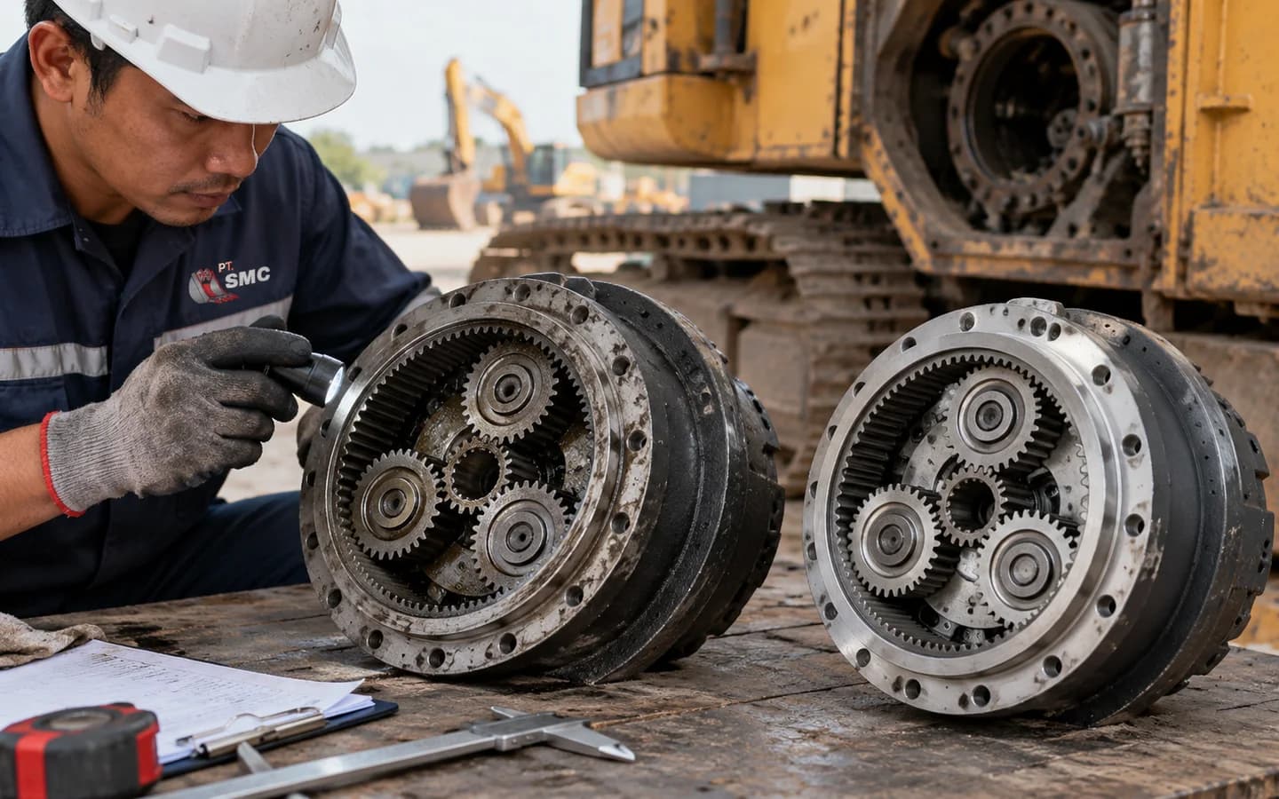 Checklist Inspeksi Planetary Gear untuk Mekanik Lapangan