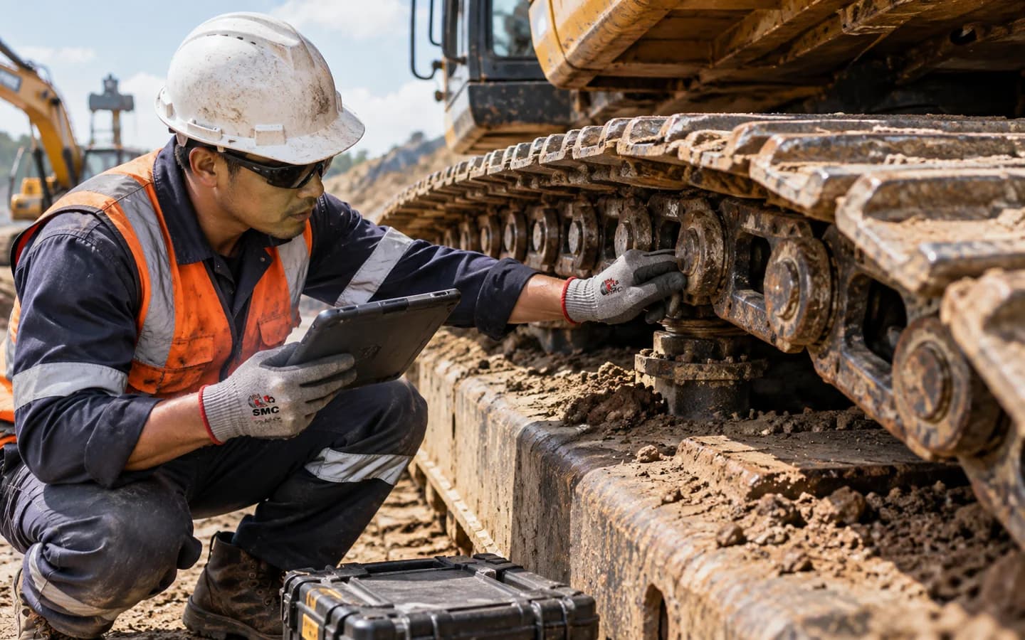 Checklist Inspeksi Track Chain Assembly untuk Mekanik Lapangan
