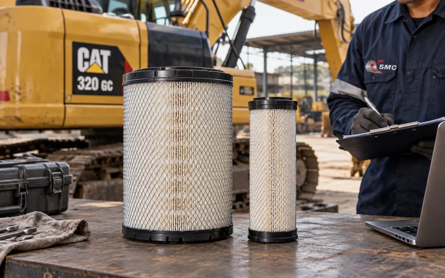 Air Filter Caterpillar 320 GC: Ukuran, Kode Part, dan Checklist Pesanan