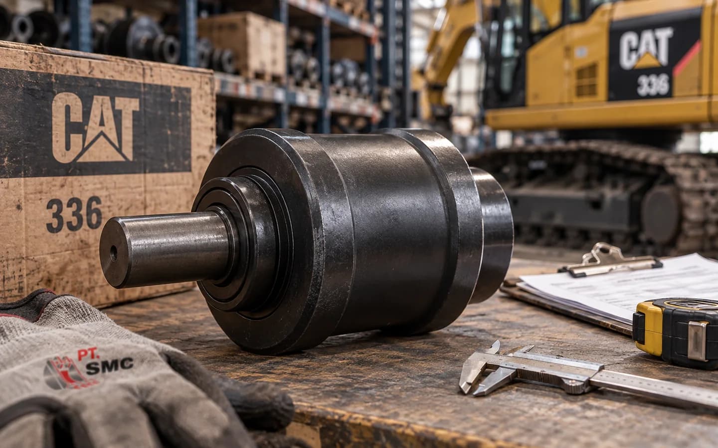 Carrier Roller Caterpillar 336: Ukuran, Kode Part, dan Checklist Pesanan