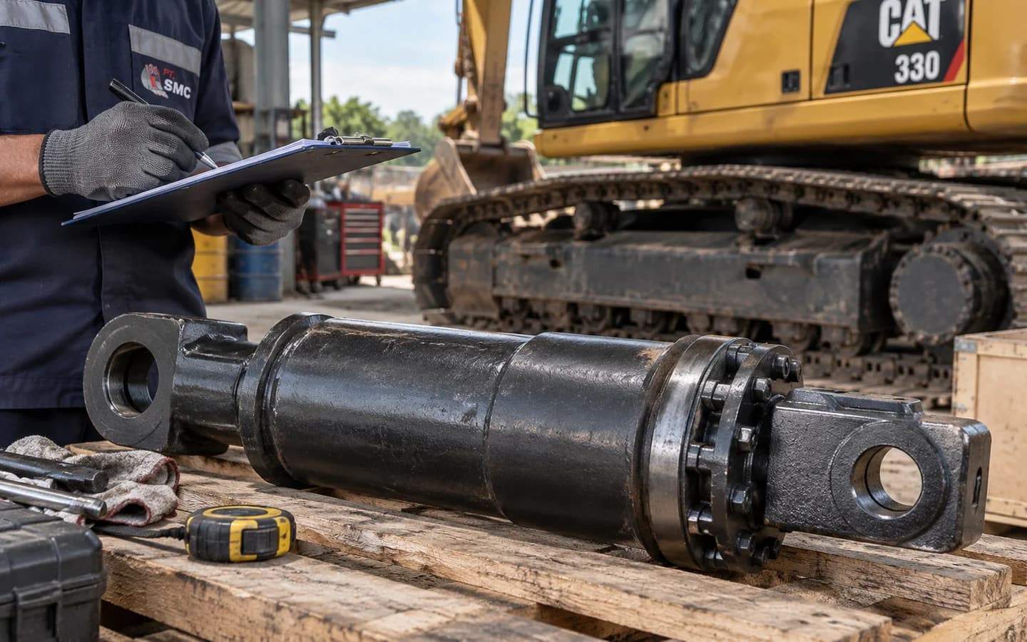 Track Adjuster Caterpillar 330: Ukuran, Kode Part, dan Checklist Pesanan