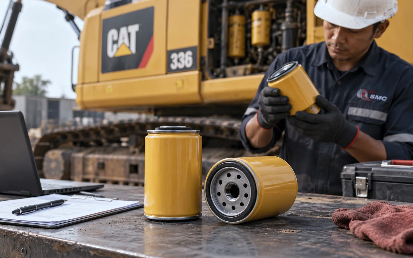 Fuel Filter Caterpillar 336: Ukuran, Kode Part, dan Checklist Pesanan