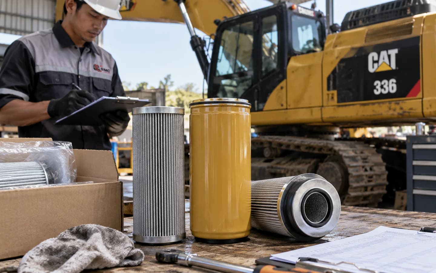 Hydraulic Filter Caterpillar 336: Ukuran, Kode Part, dan Checklist Pesanan
